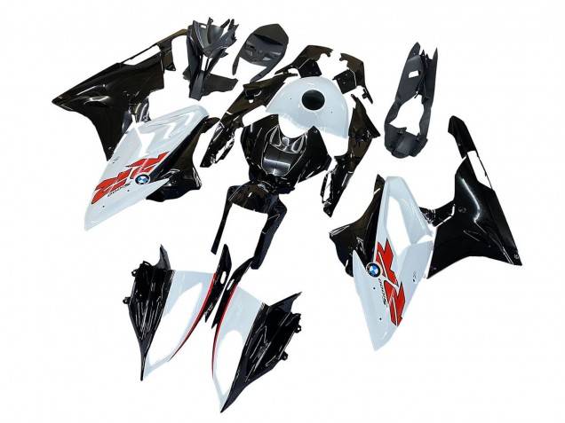 Comprar Carenados Moto BMW S1000RR 2015-2016 - Blanco Negro FibraCarbono