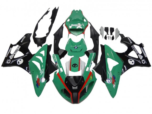 Comprar Carenados Moto BMW S1000RR 2009-2014 - Verde Rojo Negro