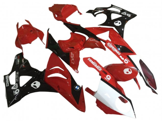 Comprar Carenados Moto BMW S1000RR 2009-2014 - Rojo Blanco Negro Brillante