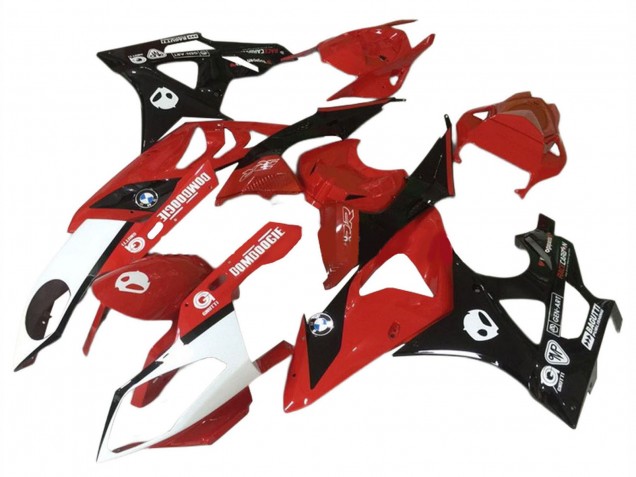Comprar Carenados Moto BMW S1000RR 2009-2014 - Rojo Blanco Negro Brillante
