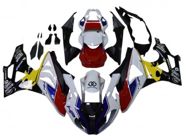 Comprar Carenados Moto BMW S1000RR 2009-2014 - Blanco Rojo Amarillo Negro Castrol