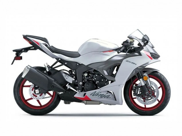Comprar Carenados Moto Kawasaki ZX6R 2023-2025 - Blanco Perla Negro Rojo