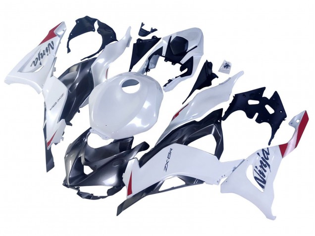 Comprar Carenados Moto Kawasaki ZX6R 2023-2025 - Blanco Perla Negro Rojo