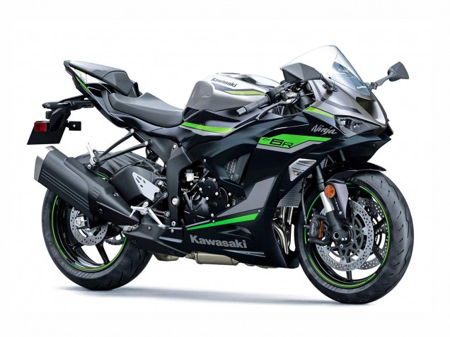 Comprar Carenados Moto Kawasaki ZX6R 2023-2025 - Negro Gris Verde Ninja