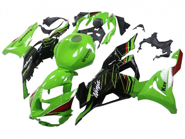 Comprar Carenados Moto Kawasaki ZX6R 2023-2025 - Verde Negro