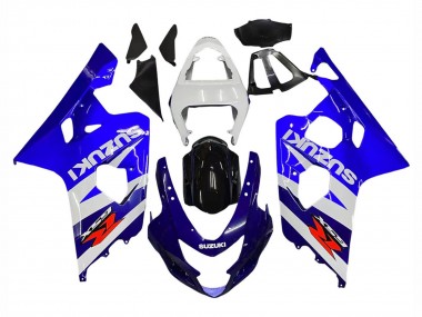 Comprar Kits Carenado Moto Suzuki GSXR 600 / GSXR 750 2004-2005 - Blanco Azul Negro Rojo
