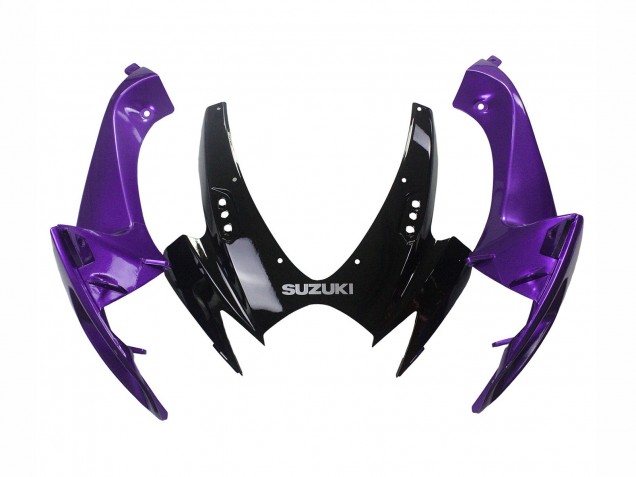 Comprar Kits Carenado Moto Suzuki GSXR 600 / GSXR 750 2006-2007 - Púrpura Negro Brillante