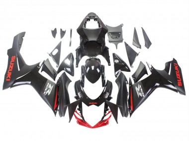 Comprar Carenados Moto Suzuki GSXR 600 / GSXR 750 2011-2024 - Negro Gris Rojo Línea