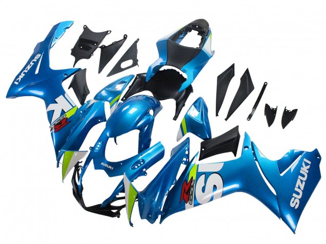 Comprar Carenados Moto Suzuki GSXR 600 / GSXR 750 2011-2024 - Azul Claro Verde Blanco Rojo