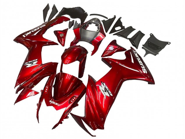 Comprar Carenados Moto Suzuki GSXR 600 / GSXR 750 2011-2024 - Rojo Blanco Calcomanía