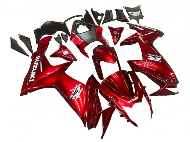 Comprar Carenados Moto Suzuki GSXR 600 / GSXR 750 2011-2024 - Rojo Blanco Calcomanía