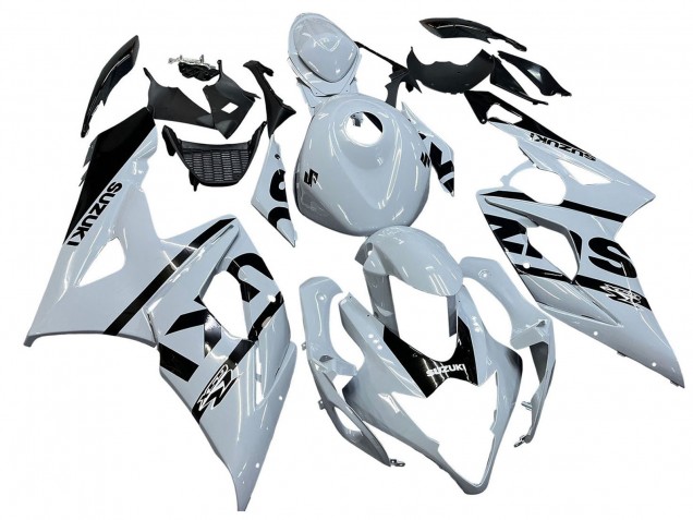 Comprar Carenados Moto Suzuki GSXR 1000 2005-2006 - Blanco Negro
