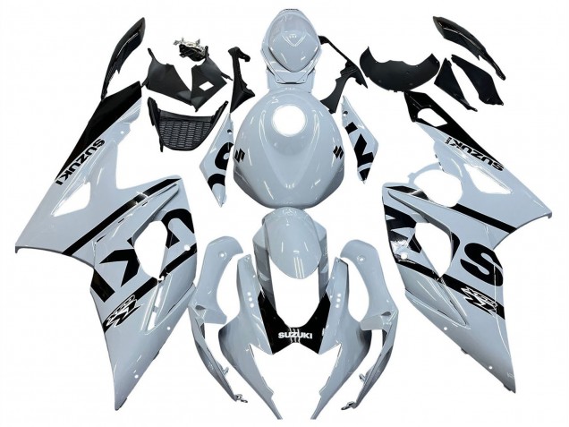 Comprar Carenados Moto Suzuki GSXR 1000 2005-2006 - Blanco Negro