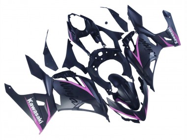 Comprar Carenados Moto Kawasaki Ninja 400 2018-2024 - Negro Mate Rosa