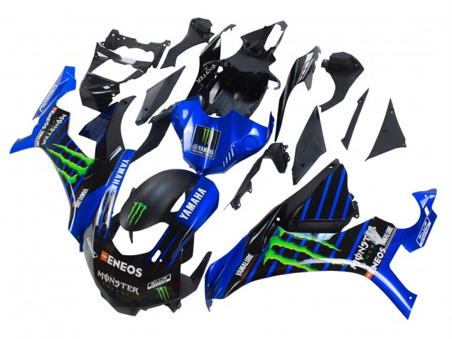 Comprar Carenados Moto Yamaha YZF 1000 R1 2015-2019 - Azul Negro Mate Verde Monstruo ENEOS