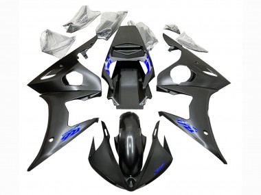 Comprar Carenados Moto Yamaha YZF R6S 2006-2009 - Negro Mate Azul