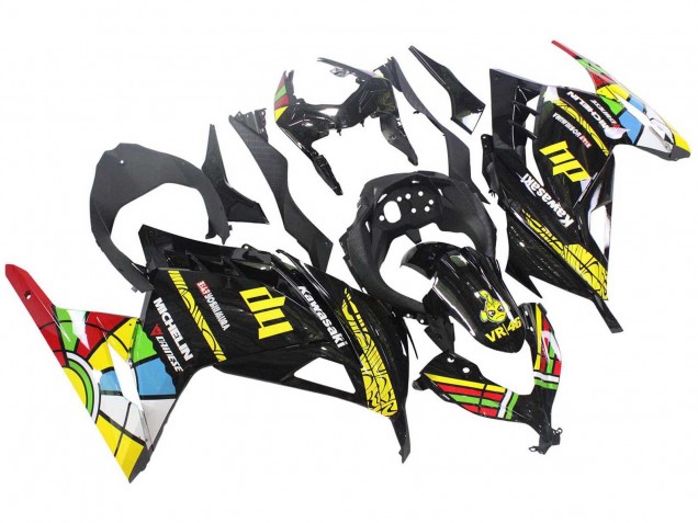 Comprar Carenados Moto Kawasaki EX300 2013-2024 - Negro Brillante Amarillo Rojo Verde Azul Blanco