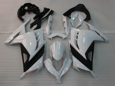 Comprar Carenados Moto Kawasaki EX300 2013-2024 - Blanco Brillante Negro