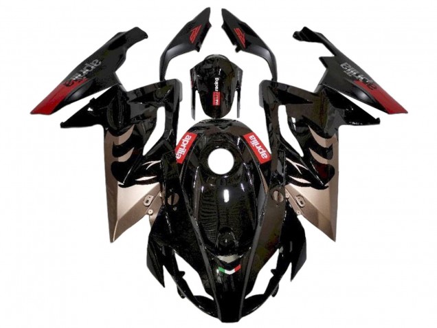 Comprar Carenados Moto Aprilia RS125 2006-2011 - Negro Brillante Rojo