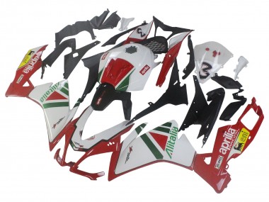 Comprar Kits Carenado Moto Aprilia RS4 50 125 2012-2018 - Blanco Rojo Verde Amarillo Alitalia