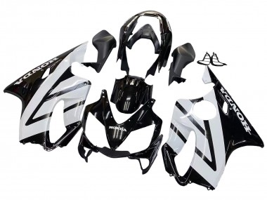 Comprar Carenados Moto Honda CBR600 F4i 2004-2007 - Blanco Negro Brillante