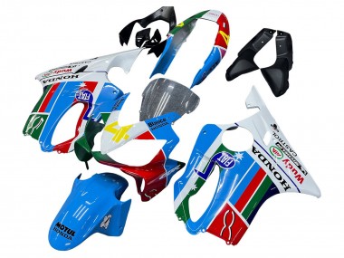 Comprar Carenados Moto Honda CBR600 F4i 2004-2007 - Blanco Azul Verde Rojo