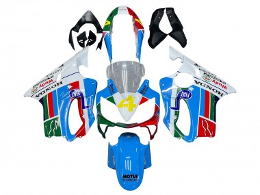 Comprar Carenados Moto Honda CBR600 F4i 2004-2007 - Blanco Azul Verde Rojo
