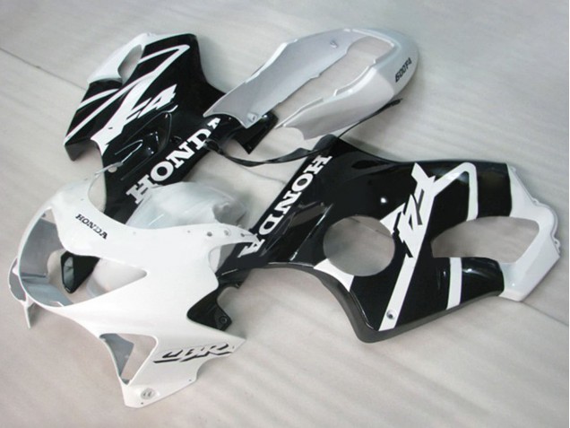 Comprar Carenados Moto Honda CBR600 F4 1999-2000 - Blanco Negro Brillante