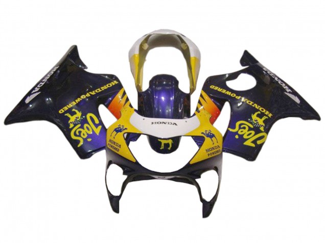 Comprar Carenados Moto Honda CBR600 F4 1999-2000 - Blanco Amarillo Negro Brillante Joes