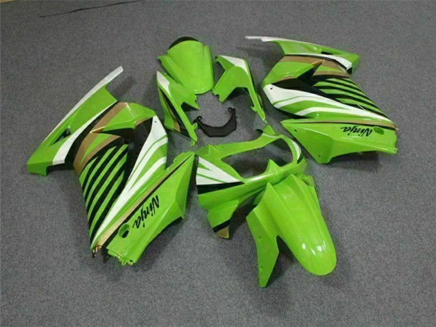 Comprar Carenado Moto Kawasaki EX250 2008-2012 - Verde Blanco Negro