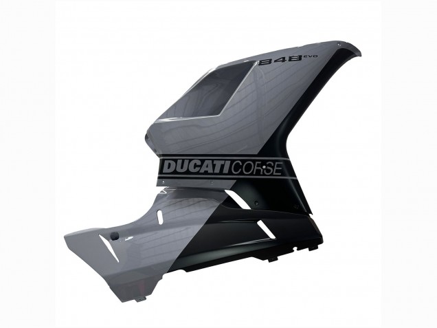 Comprar Carenados Moto Ducati 848 2007-2014 - Plata Oro Negro Mate