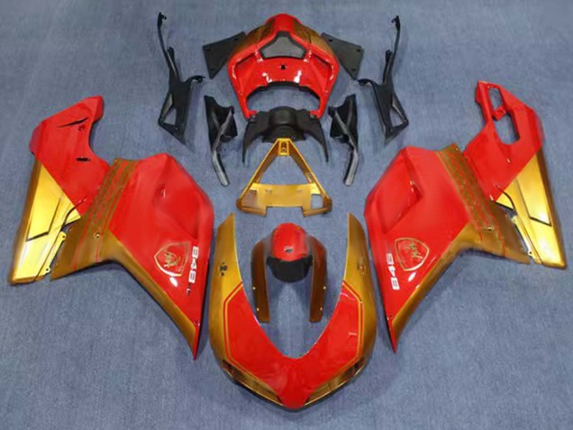 Comprar Carenados Moto Ducati 848 2007-2014 - Rojo Oro