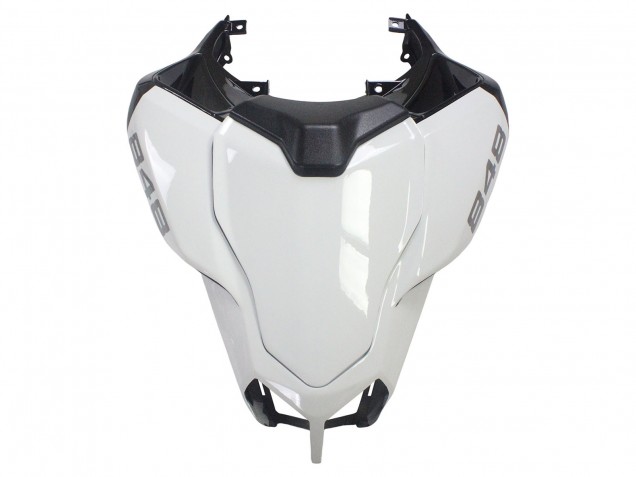 Comprar Carenados Moto Ducati 848/1098/1198 2007-2014 - Blanco Negro Brillante Corse