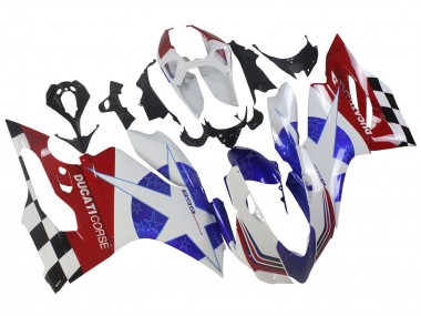 Comprar Carenados Moto Ducati Panigale 899 2011-2014 - Blanco Azul Rojo Negro