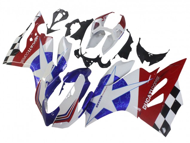 Comprar Carenados Moto Ducati Panigale 899 2011-2014 - Blanco Azul Rojo Negro