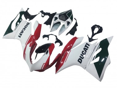 Comprar Carenados Moto Ducati Panigale 899 2011-2014 - Blanco Rojo Negro Brillante