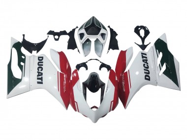 Comprar Carenados Moto Ducati Panigale 899 2011-2014 - Blanco Rojo Negro Brillante
