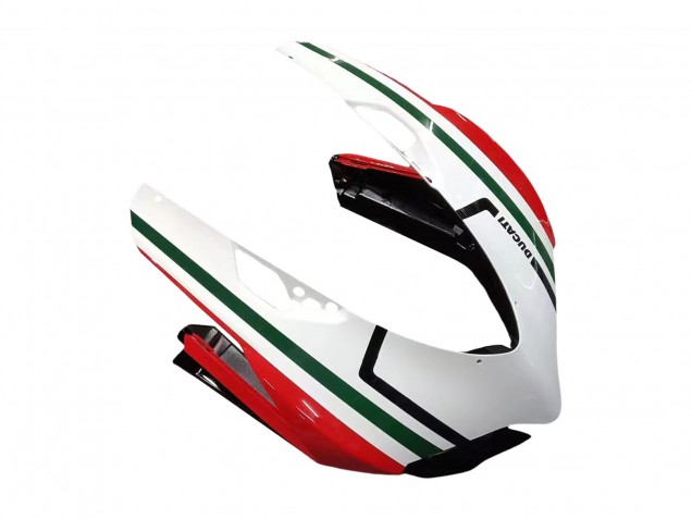 Comprar Carenados Moto Ducati 1199 2011-2014 - Blanco Rojo Verde Negro Brillante