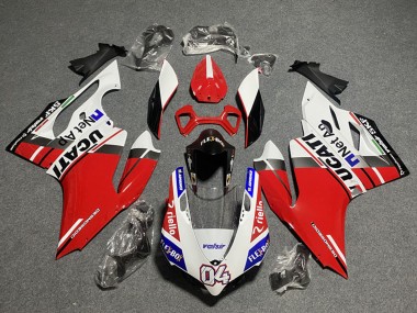 Comprar Carenados Moto Ducati Panigale 899/1199 2011-2014 - Blanco Rojo Azul Negro Brillante Flex-Box Valsir 04