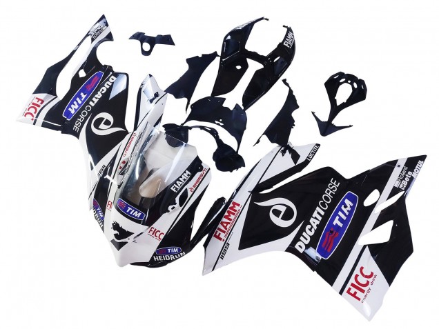 Comprar Carenados Moto Ducati Panigale 899/1199 2011-2014 - Blanco Negro Azul Fiamm Ficc 7