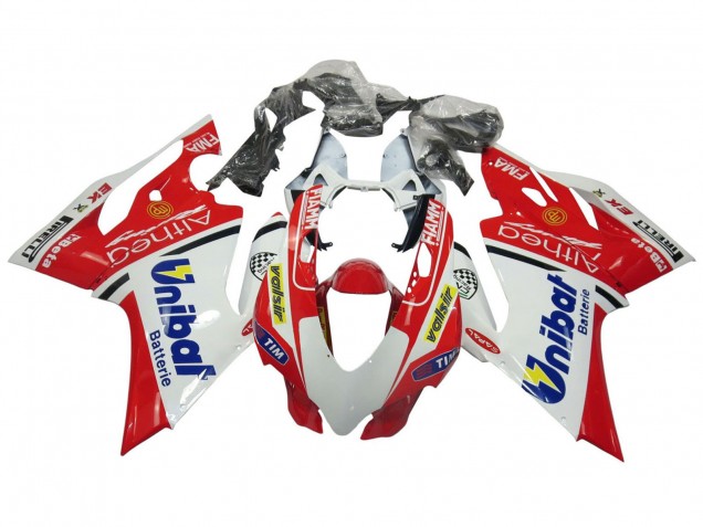 Comprar Carenados Moto Ducati Panigale 899/1199 2011-2014 - Blanco Rojo Azul Valsir Fiamm