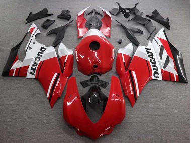 Comprar Carenado Moto Ducati 959 2015-2020 - Blanco Rojo Negro Brillante