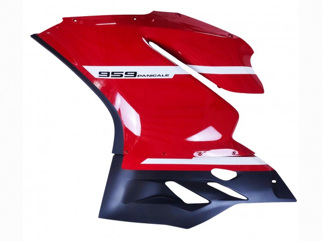Comprar Carenados Moto Ducati 959 2015-2020 - Rojo Negro Mate