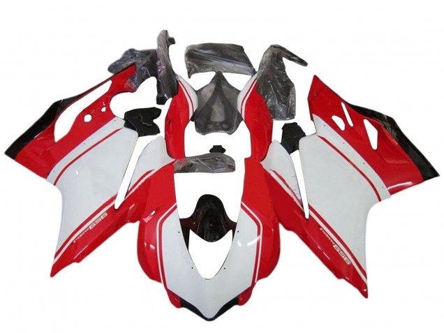 Comprar Kits Carenado Moto Ducati 959 2015-2020 - Blanco Rojo Negro Brillante