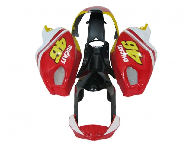 Comprar Carenados Moto Ducati Monster 696 796 1100 1100S 2008-2012 - Blanco Rojo Negro Brillante Amarillo 46