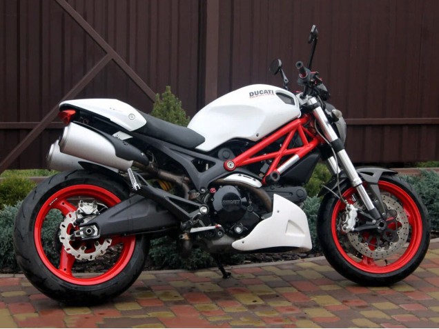 Comprar Carenados Moto Ducati Monster 696 796 1100 1100S 2008-2012 - Blanco