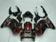 Comprar Carenados Moto Kawasaki EX250 2008-2012 - Negro Brillante Rojo Granate