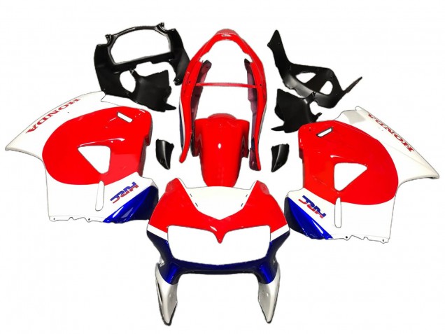 Comprar Carenados Moto Honda VFR 800 1998-2001 - Blanco Rojo Azul