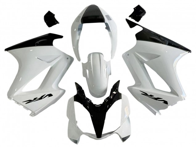 Comprar Carenados Moto Honda VFR 800 2002-2013 - Blanco Perla Negro Brillante Calcomanía