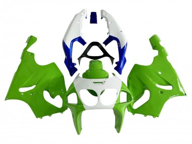 Comprar Carenados Moto Kawasaki ZX7R 1996-2003 - Blanco Verde Azul